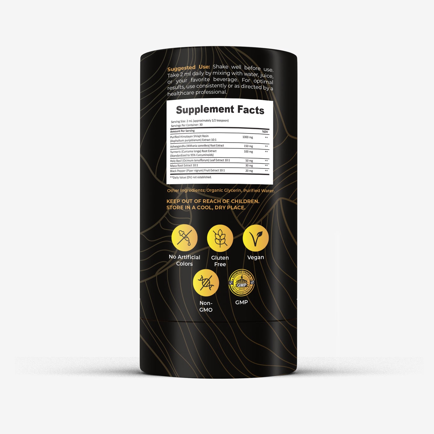 Junoone Pure Himalayan Shilajit Liquid Drops
