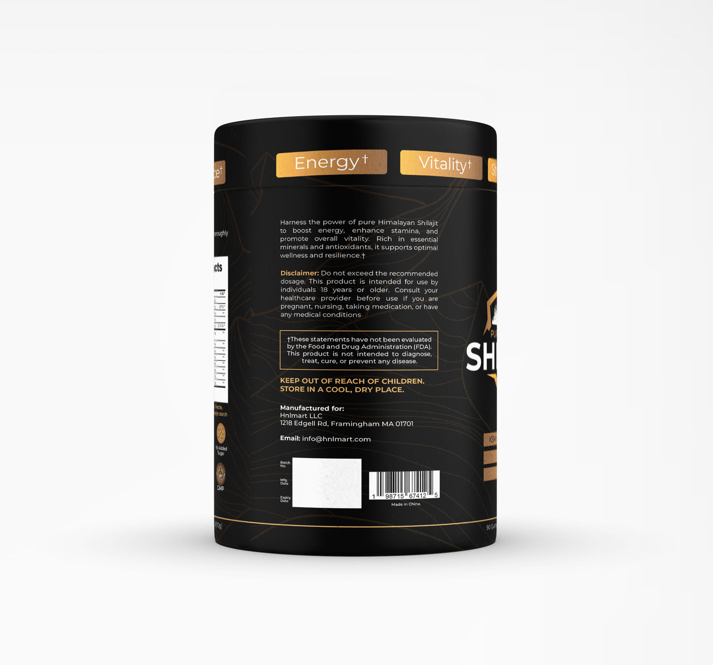 Junoone Pure Himalayan Shilajit Gummies