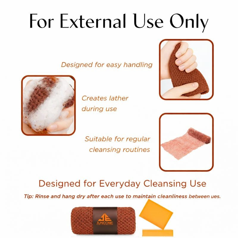 Kojic Acid Soap with African Net | For Daily Cleansing Use - Junoone