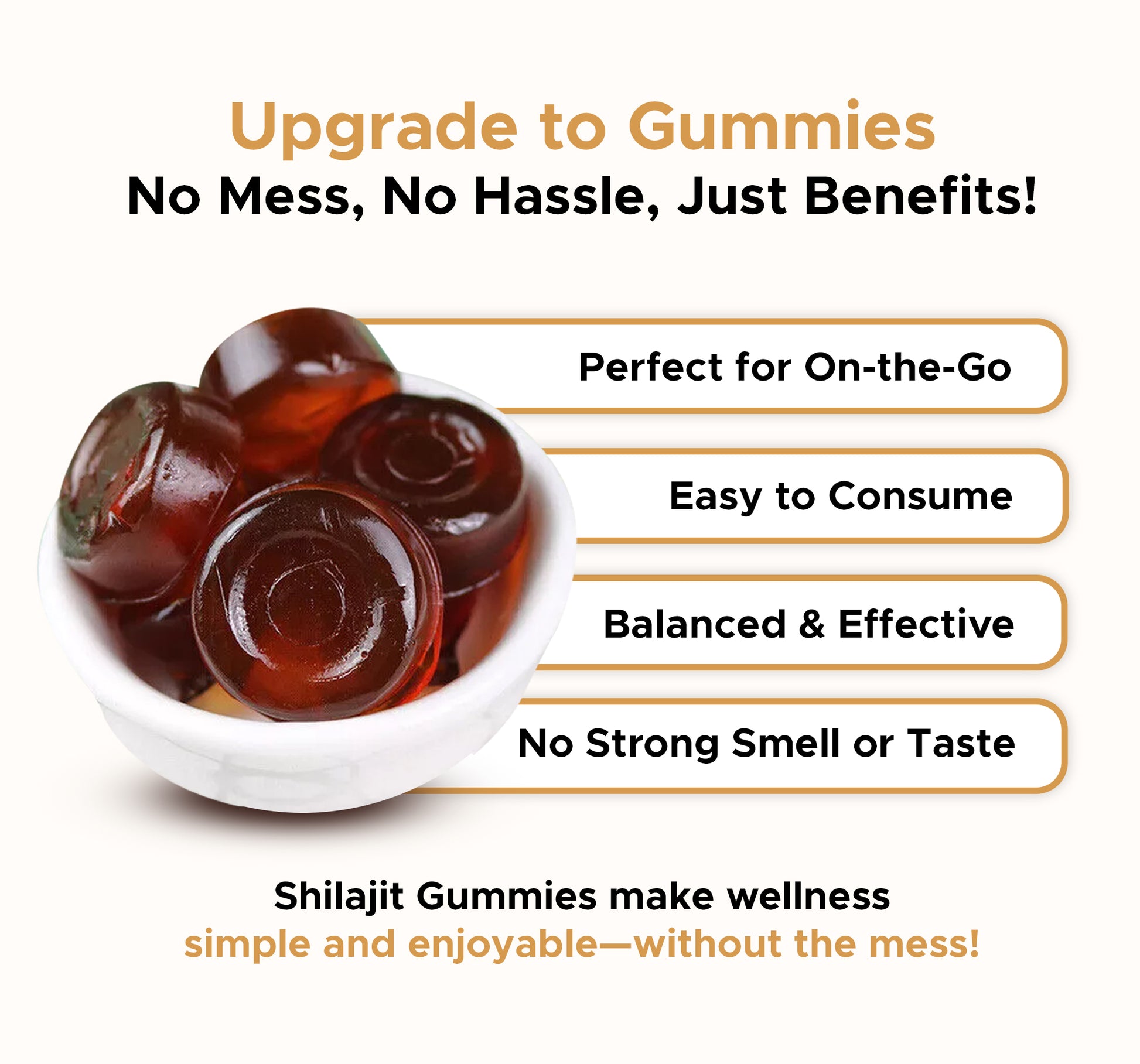 Pure Himalayan Shilajit Gummies 3000mg - Junoone