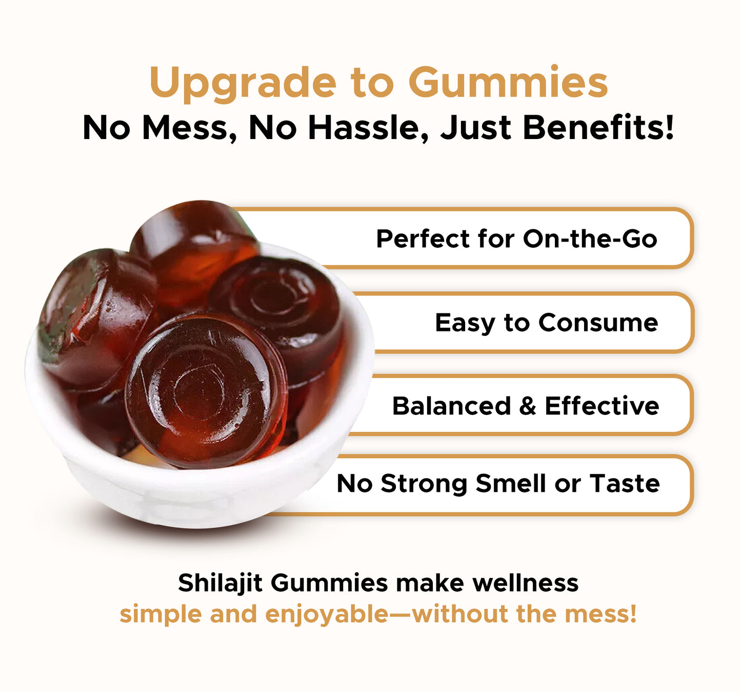 Junoone Pure Himalayan Shilajit Gummies