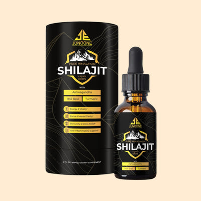Junoone Pure Himalayan Shilajit Liquid Drops