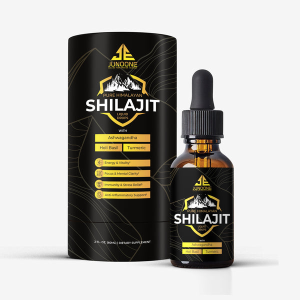 Pure Himalayan Shilajit Liquid Drops