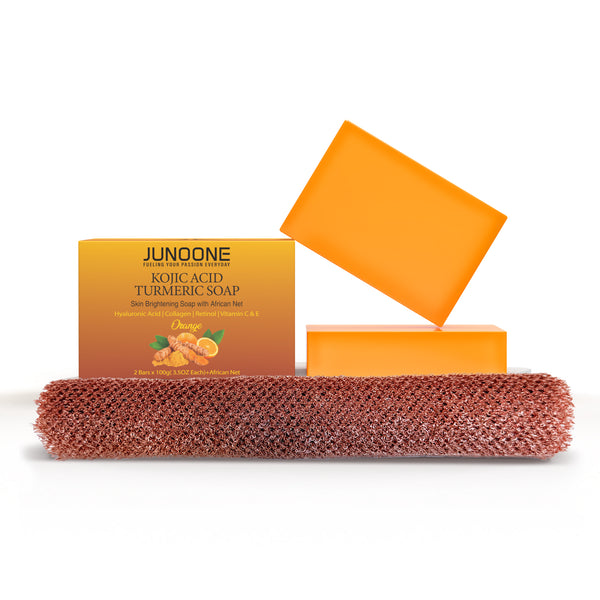 Kojic Acid Soap with African Net | Deep Cleansing Skincare