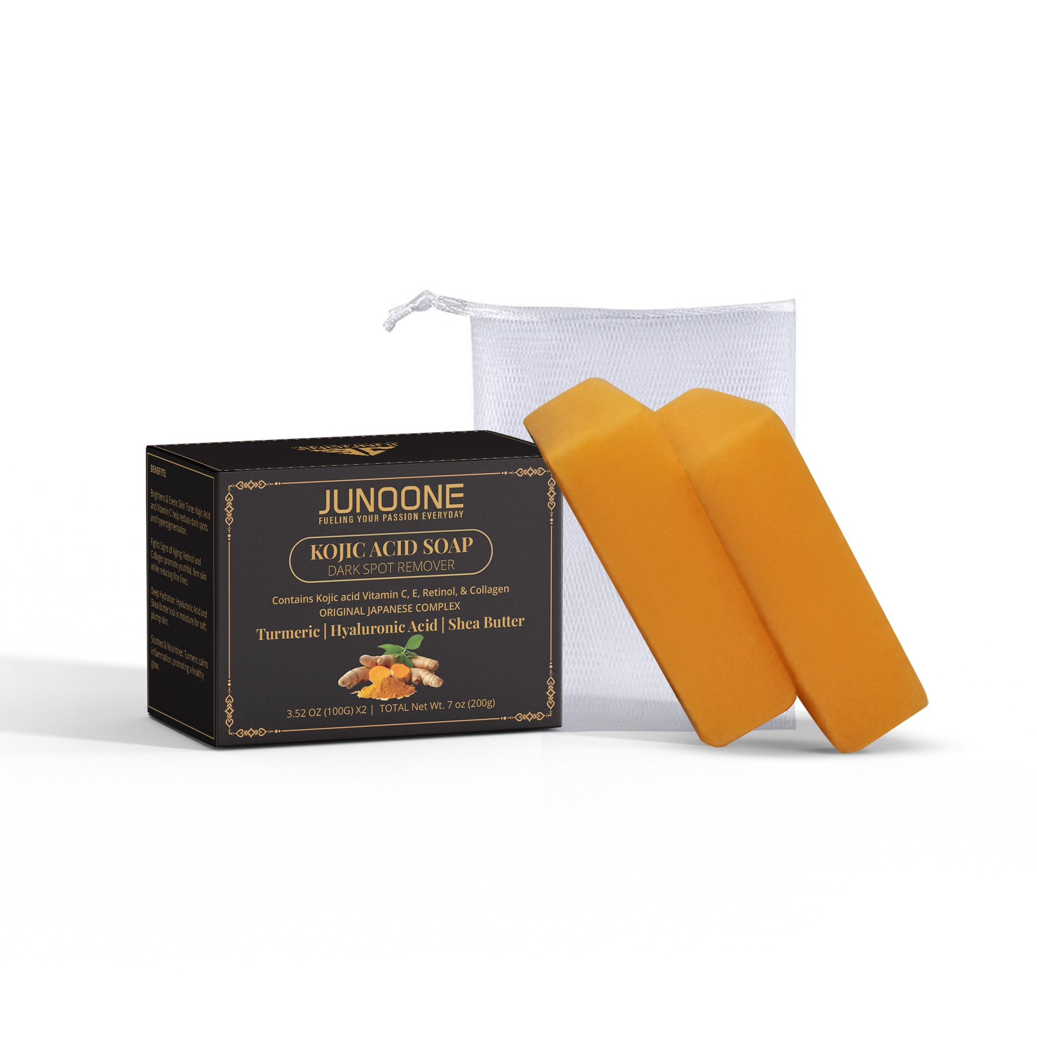 Kojic Acid Soap with Mesh
