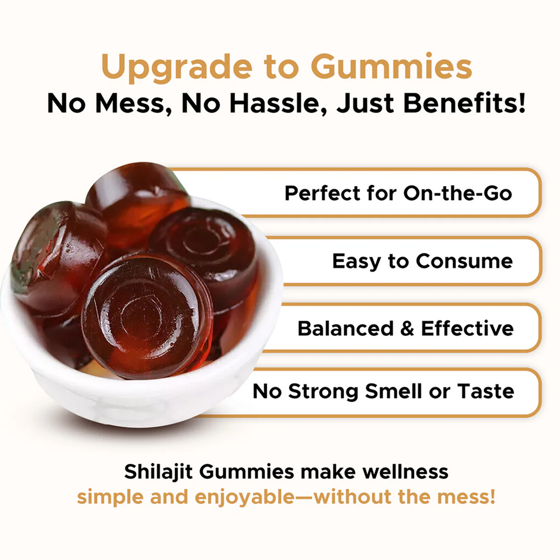 Pure Himalayan Shilajit Gummies | Premium Grade A - Junoone
